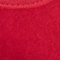 Velvet Bow Mary Jane Red