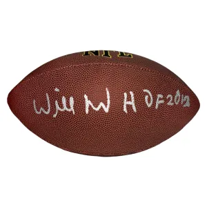 Willie Roaf Signed Wilson Official NFL Replica Football (JSA)