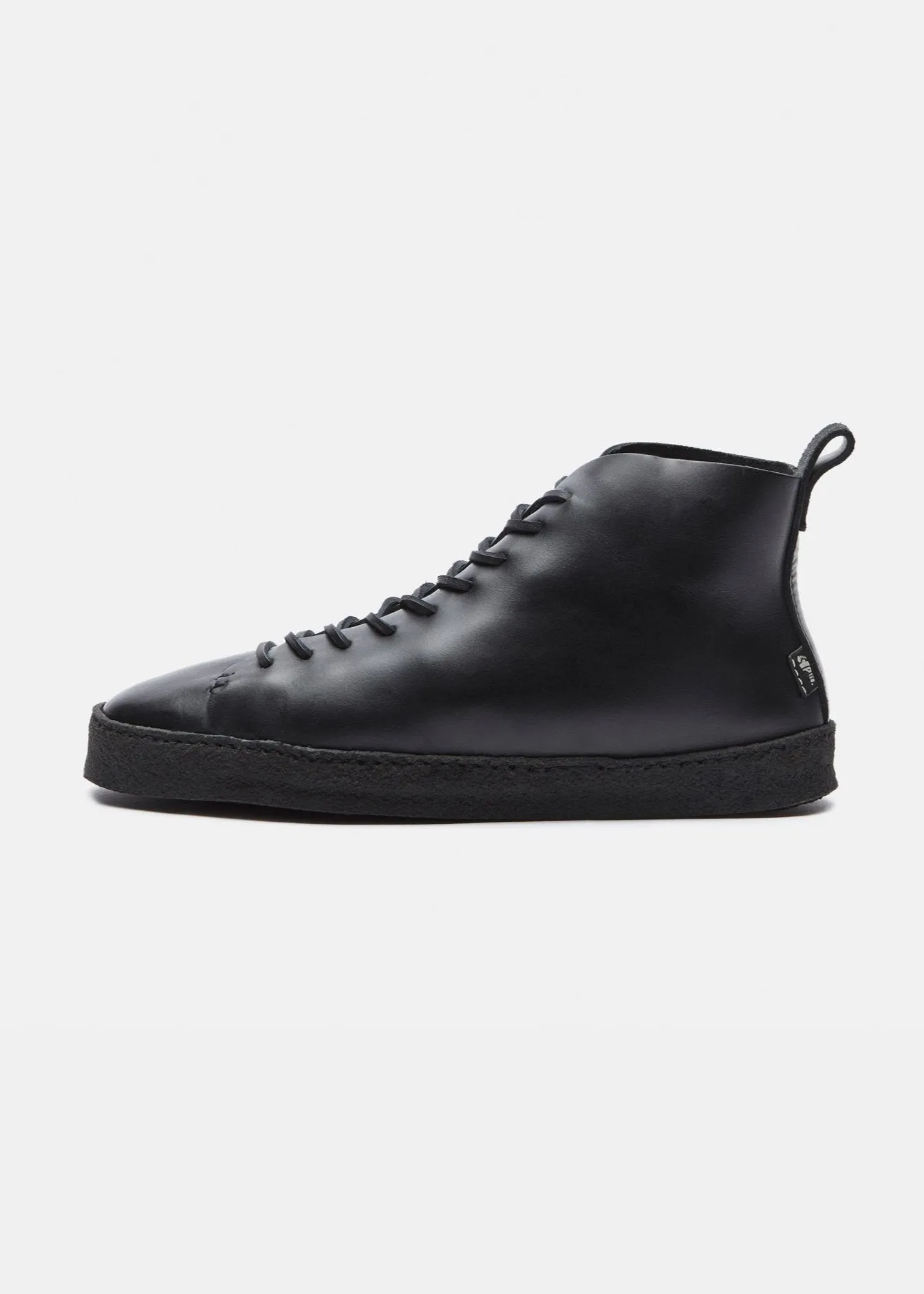 Winstone Crepe Black Leather
