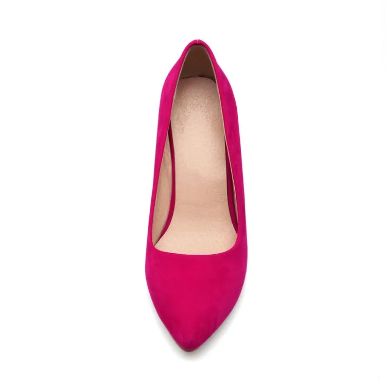 Women's Heels Suede Platform Wedge Shoes