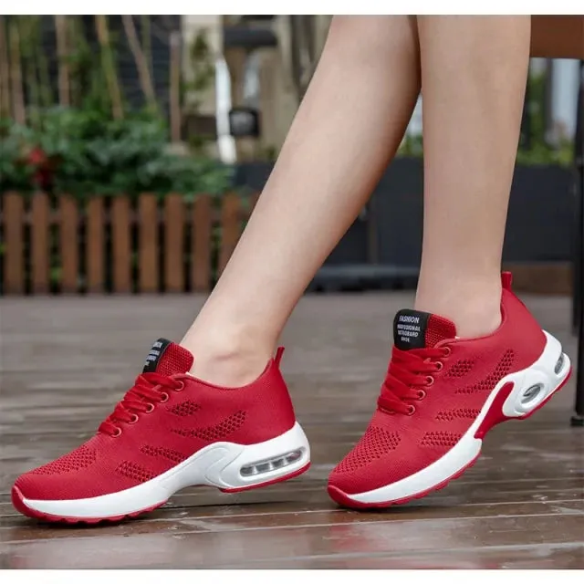 Women's Sneakers Breathable Mesh Running Shoes