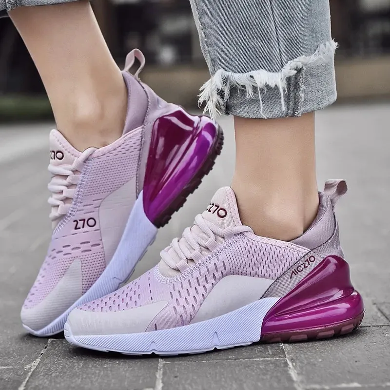 Women's Sneakers Breathable Mesh Running Shoes