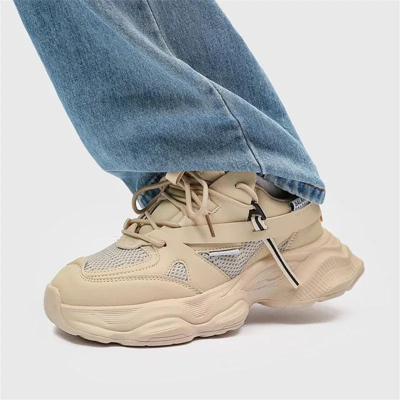 XY6659 Women's and Men's Casual Shoes - Breathable Chunky Sneakers