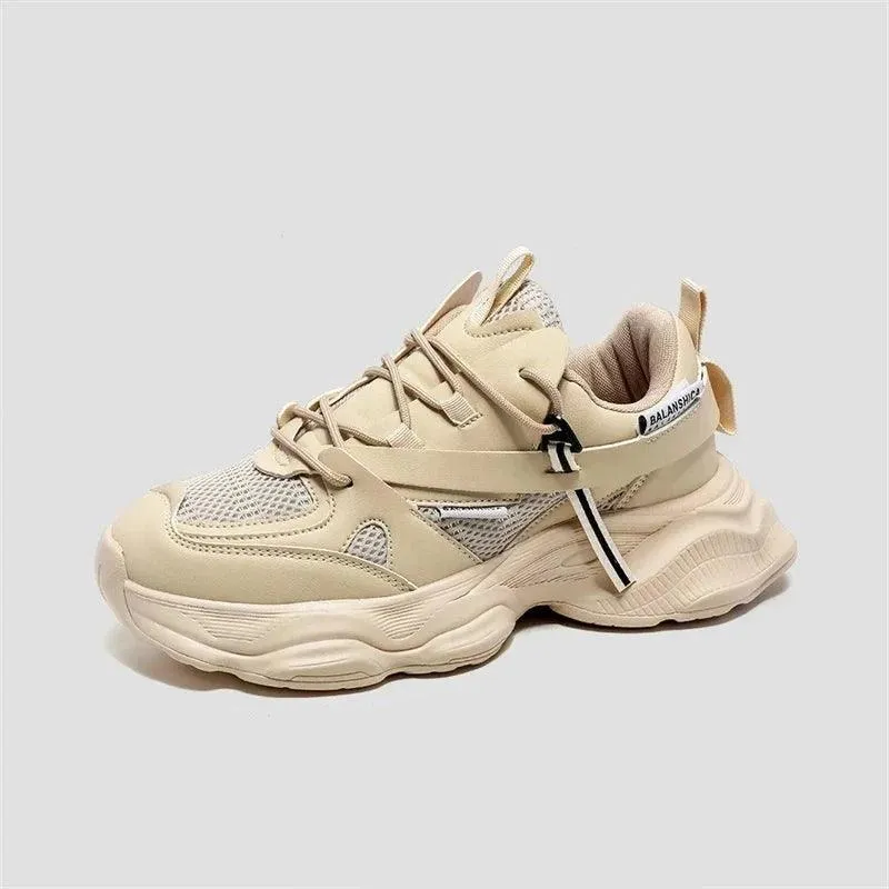 XY6659 Women's and Men's Casual Shoes - Breathable Chunky Sneakers