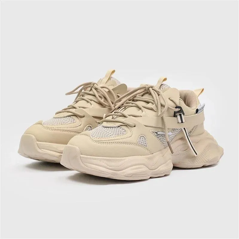 XY6659 Women's and Men's Casual Shoes - Breathable Chunky Sneakers